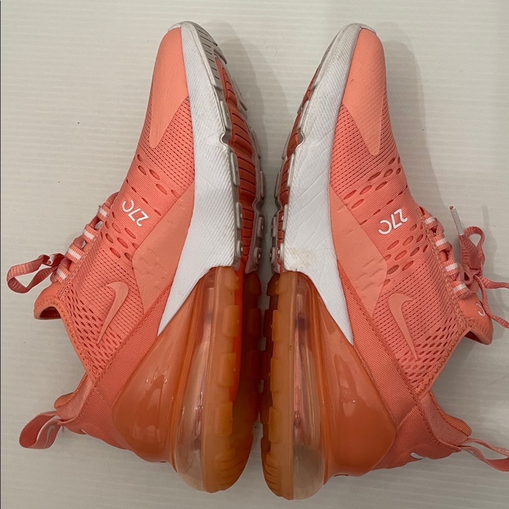 Nike Women's Air Max 270 Crimson Bliss White Running Sneakers Women’s Size 8 - Picture 12 of 14